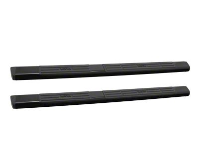 Premier 6 Oval Nerf Side Step Bars with Mounting Kit; Black (01-03 F-150 SuperCrew)