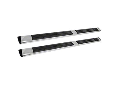 Premier 6 Oval Nerf Side Step Bars with Mounting Kit; Stainless Steel (04-08 F-150 SuperCrew)