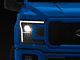 PRO-Series 14th Gen G2 Style Projector Headlights; Alpha Black Housing; Clear Lens (18-20 F-150 w/ Factory Halogen Headlights)