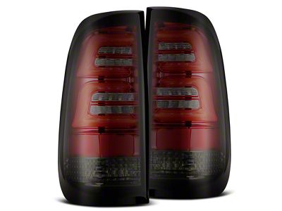 PRO-Series LED Tail Lights; Red Housing; Smoked Lens (97-03 F-150 Styleside Regular Cab, SuperCab)