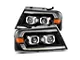 PRO-Series Projector Headlights; Black Housing; Clear Lens (04-08 F-150)