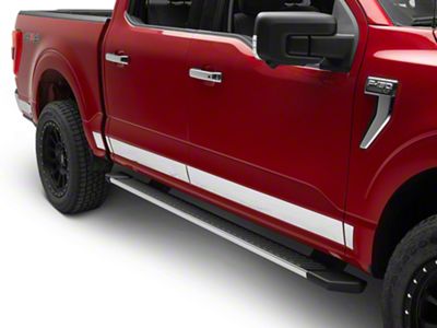 Putco PRO Stainless Steel Rocker Panels (15-24 F-150 SuperCrew w/ 5-1/2-Foot Bed)