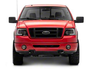 Ford F150 2004-2008 Black Projector Headlights Tube DRL A135F4Z7101 - TopGearAut Ford F150 2004-2008 Black Projector Headlights Tube DRL A135F4Z7101 - TopGearAut