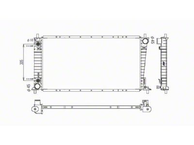 Replacement Radiator (99-03 4.2L F-150)