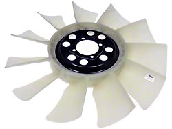 Radiator Clutch Fan Blade; Plastic; 11-Blade (98-11/28/04 F-150)