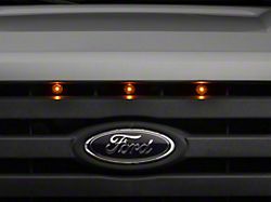 Raptor Style Grille Light Kit; Amber (09-14 F-150, Excluding Raptor)