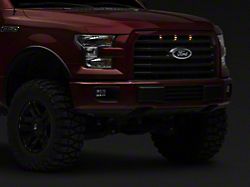 Raptor Style Grille Light Kit; Amber (15-17 F-150, Excluding Raptor)