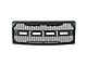 Raptor Style Upper Replacement Grille; Dark Charcoal (09-14 F-150, Excluding Raptor)