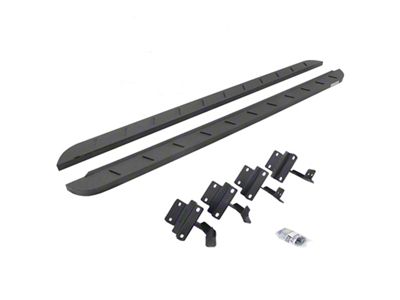 Go Rhino RB10 Slim Running Boards; Protective Bedliner Coating (15-25 F-150 SuperCab)