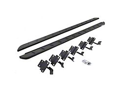 Go Rhino RB10 Slim Running Boards; Textured Black (15-26 F-150 SuperCrew)
