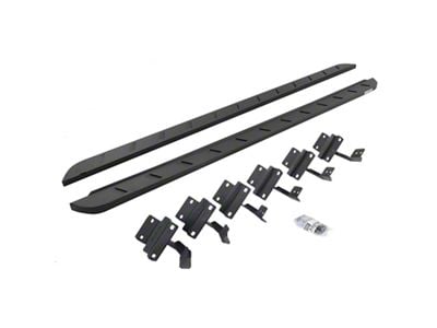 Go Rhino RB10 Slim Running Boards; Textured Black (15-25 F-150 SuperCrew)