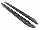 Go Rhino RB20 Slim Running Boards; Textured Black (15-26 F-150 Super Duty SuperCab)