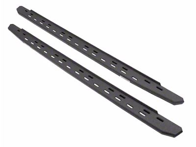 Go Rhino RB30 Slim Line Running Boards; Protective Bedliner Coating (04-14 F-150 SuperCrew)