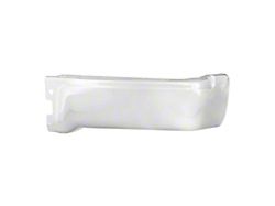 Rear Bumper Cap End; Not Pre-Drilled for Backup Sensors; Passenger Side; Chrome (09-14 F-150 Styleside)