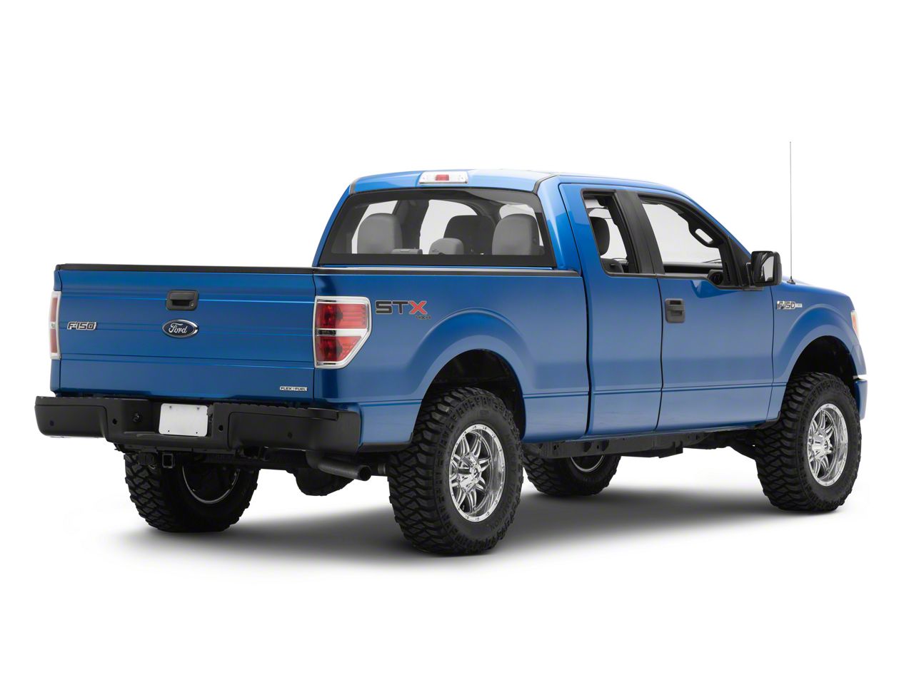 Rear Bumper Assembly With Class 3 Hitch & Sensor Holes For Ford F-150 2009-2014