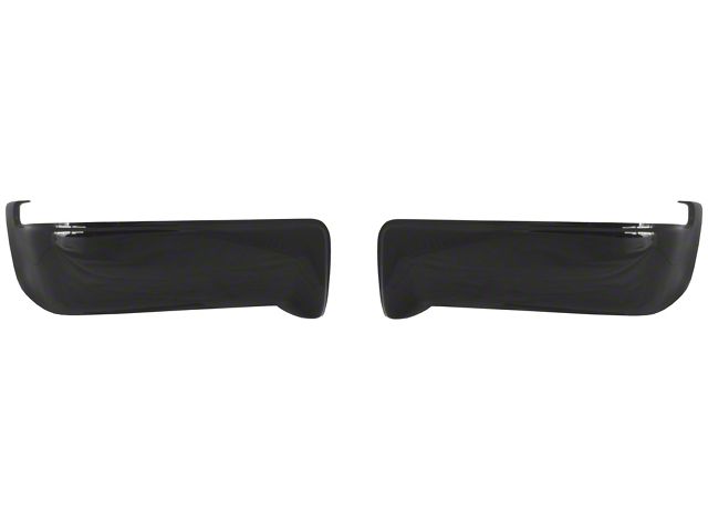 Rear Bumper Cover; Gloss Black (09-14 F-150)