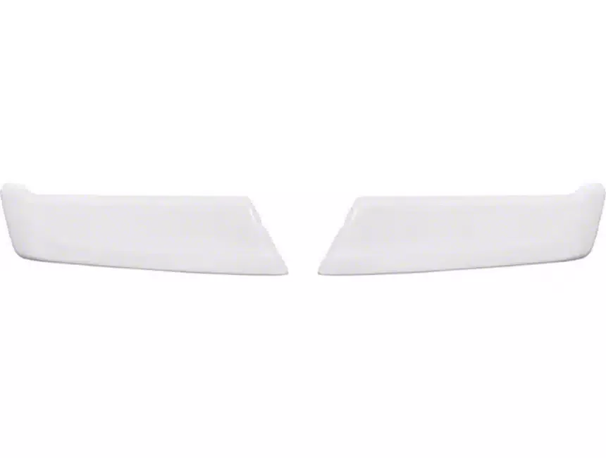 Rear Bumper Cover; Gloss White (21-24 F-150, Excluding Raptor & Tremor)