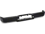 Rear Bumper; Not Pre-Drilled for Backup Sensors; Black (04-08 F-150 Styleside)