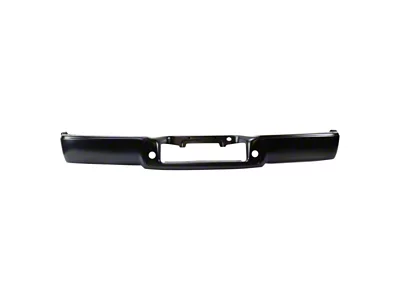 Rear Bumper; Not Pre-Drilled for Backup Sensors; Black (05-08 F-150)