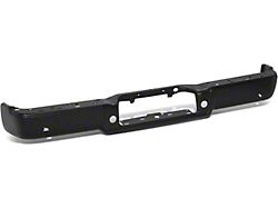 Rear Bumper; Pre-Drilled for Backup Sensors; Black (04-08 F-150 Styleside)