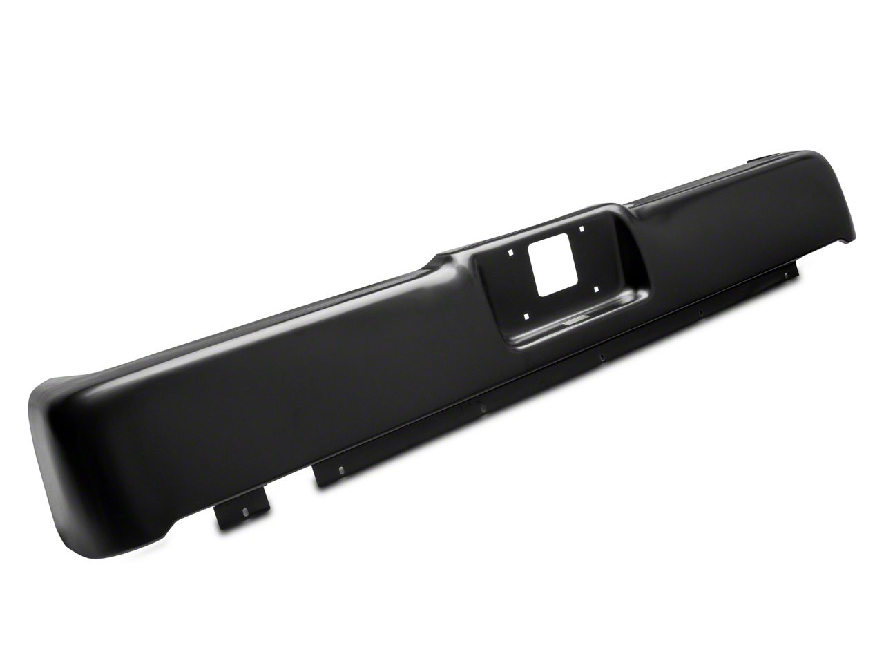 Steel Rear Roll Pan For 2004-2010 Ford F-150 Fleetside/Styleside - Primed, W/ License Plate Cut-Out