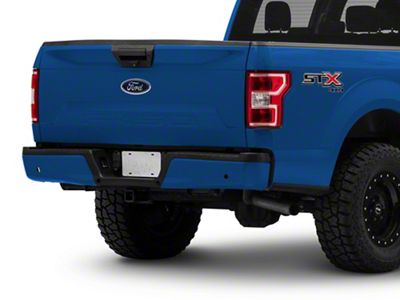 Replacement Rear Bumper; Unpainted (15-20 F-150, Excluding Raptor)