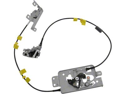 Rear Door Latch Assembly; Passenger Side (04-08 F-150 SuperCab)
