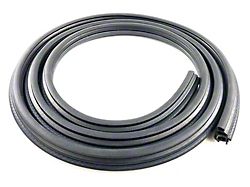 Rear Door Seal on Body; Driver Side (04-08 F-150 SuperCrew)