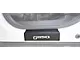 Rear Door Sill Protection with F-150 Logo; TUF-LINER Black; White (15-24 F-150 SuperCrew)