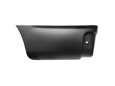 Rear Lower Bed Section without Molding Holes; Driver Side (04-08 F-150)