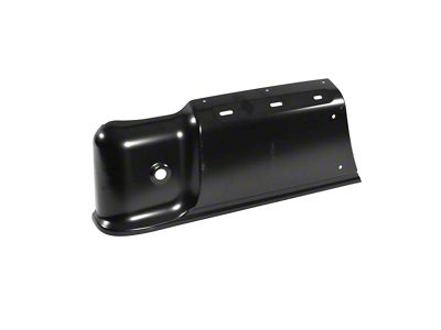 Rear Lower Bedside Panel with Moulding Holes; Driver Side (09-14 F-150)