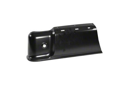 Rear Lower Bedside Panel without Moulding Holes; Driver Side (09-14 F-150)