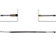 Rear Parking Brake Cable; Driver Side (04-08 F-150 Regular Cab, SuperCab w/ 5-1/2-Foot Bed, SuperCrew w/ 5-1/2-Foot Bed)