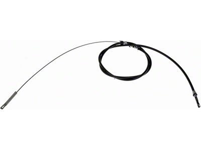 Rear Parking Brake Cable; Passenger Side (00-03 F-150 Regular Cab w/ 8-Foot Bed, SuperCab w/ 6-1/2-Foot Bed, SuperCrew)
