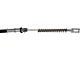Rear Parking Brake Cable; Passenger Side (09-11 F-150 SuperCrew w/ 6-1/2-Foot Bed)