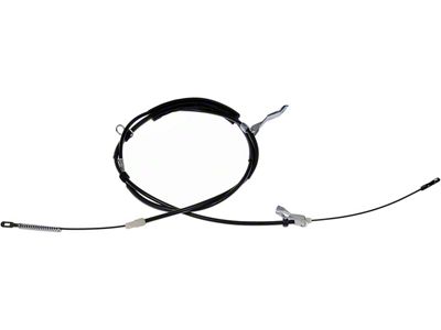 Rear Parking Brake Cable; Passenger Side (10-11 F-150 w/ SuperCab 5-1/2-Foot Bed)