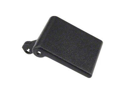 Rear Seat Back Release Handle; Driver Side; Charcoal Black (09-12 F-150 SuperCrew)
