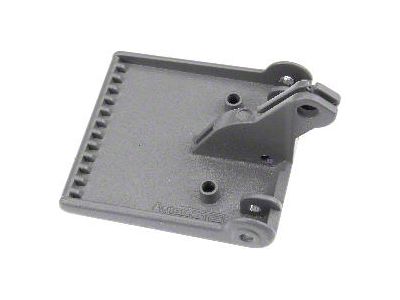 Rear Seat Back Release Handle; Driver Side; Steel Gray (09-12 F-150 SuperCrew)
