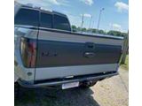 Rear Tailgate Center Blackout Decal; Matte Black (09-14 F-150)