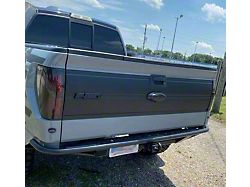 Rear Tailgate Center Blackout Decal; Matte Black (09-14 F-150)