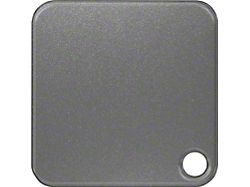 Rear Tailgate Letter Inserts; Carbonized Gray (21-25 F-150 w/o Tailgate Applique & Pro Access Tailgate)