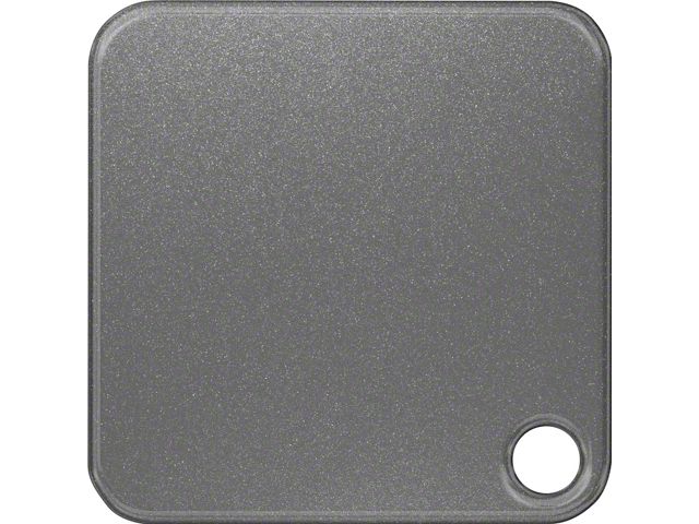 Rear Tailgate Letter Inserts; Carbonized Gray (21-24 F-150 w/o Tailgate Applique)