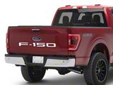 Rear Tailgate Letter Inserts; Liquid Chrome (21-26 F-150 w/o Tailgate Applique & Pro Access Tailgate)