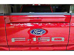 Rear Tailgate Letter Inserts; Liquid Chrome (24-25 F-150 w/ Pro Access Tailgate)