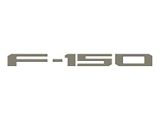 Rear Tailgate Letter Inserts; Marsh Gray (21-26 F-150 w/o Tailgate Applique & Pro Access Tailgate)