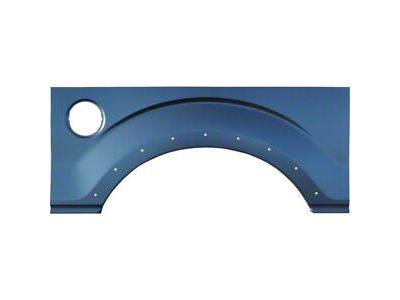 Rear Upper Wheel Arch with Molding Holes; Driver Side (09-14 F-150 Styleside, Excluding Raptor)