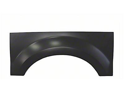 Replacement Rear Upper Wheel Arch Patch Panel without Fender Flare Holes; Driver Side (04-08 F-150 Styleside)