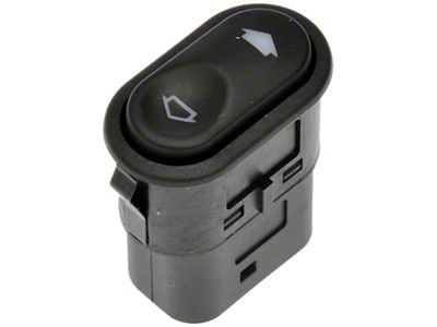 Rear Window Switch 1-Button; Passenger Side (00-02 F-150)