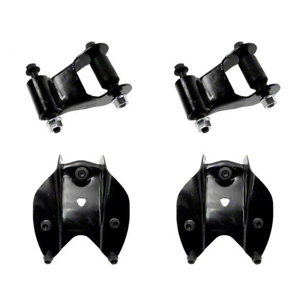 Rearward Leaf Spring Shackle and Bracket Repair Kit (97-03 F-150)