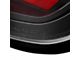 Red Bar LED Tail Lights; Matte Black Housing; Clear Lens (09-14 F-150 Styleside)